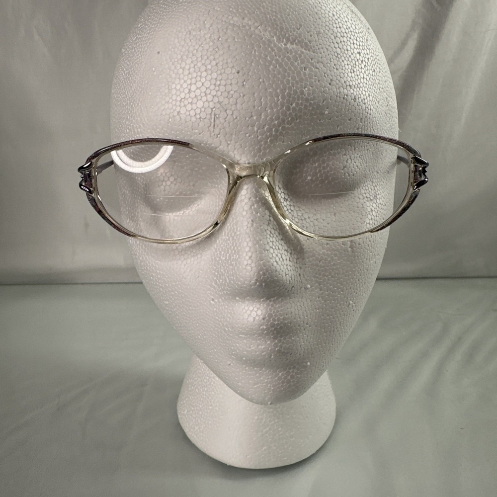 Tura Eyeglasses Frames Only Women MOD 542 Lavender-Dichroic Core-Modified Oval